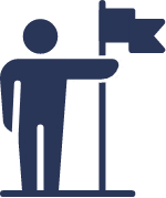 Person with Flag